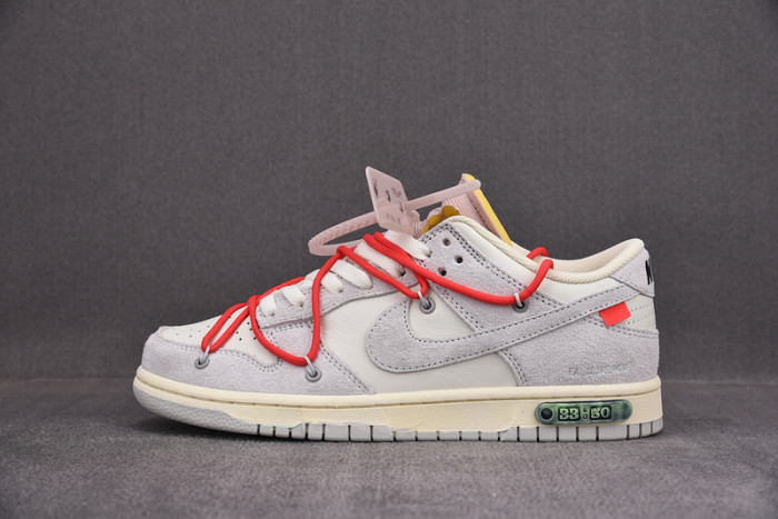 OW X Dunk Low ''Lot 33 Of 50'' - Nike - DJ0950 -118