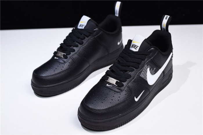 Air Force 1 Low Utility Black White - AJ7747-001