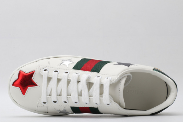 GC Ace Embroidered Low-Top Sneaker WITH COLORFUL STARS 431942-A38G1