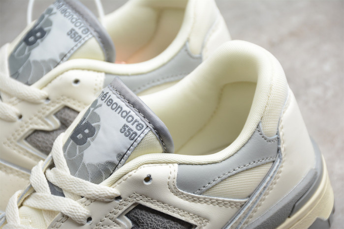 NEW BALANCE 550 AIME LEON DORE WHITE GREY BB550ALE