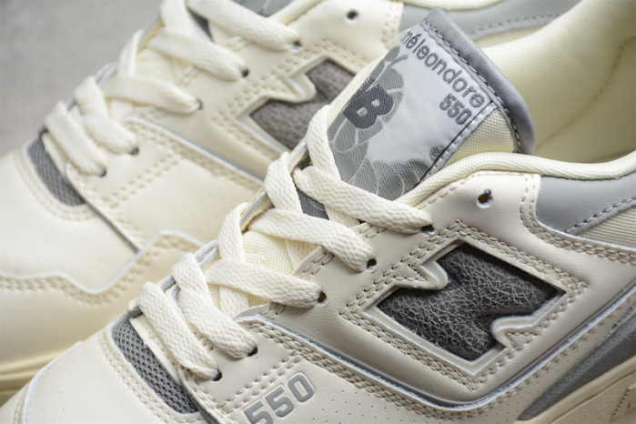 NEW BALANCE 550 AIME LEON DORE WHITE GREY BB550ALE